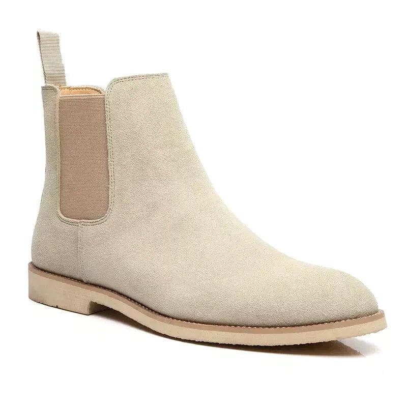 **Bottes Chelsea Old Money - Luxe et Confort** Beige / EU 38 / US 5 / UK 4