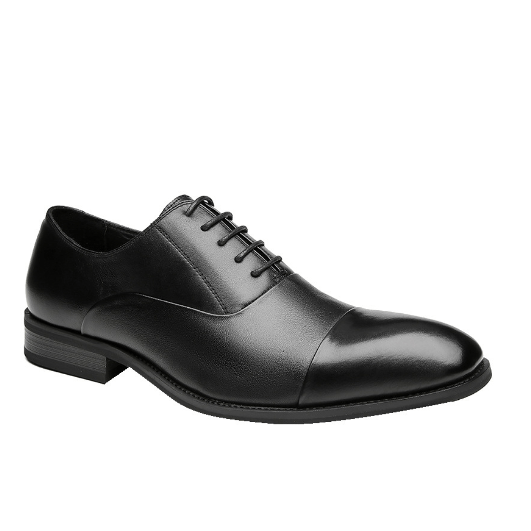 Chaussures en Cuir Homme Classiques Old Money Noir / EU 38 / US 5 / UK 4