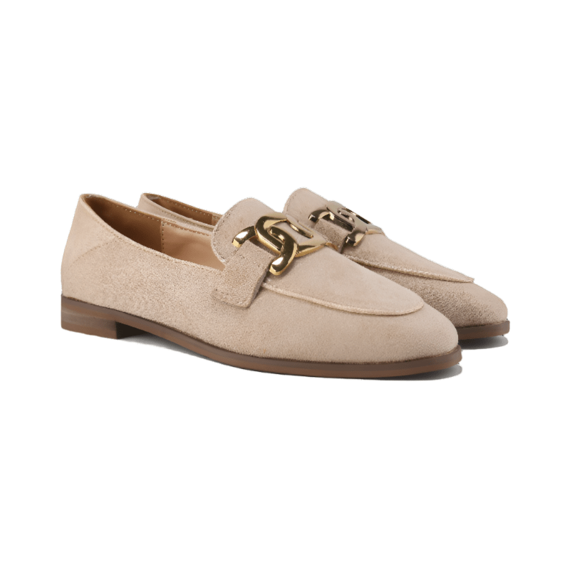 Chaussures Old Money Duchess en Suede Beige / 35