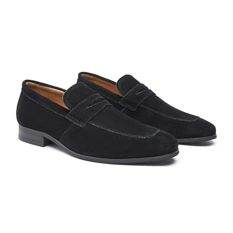 **Chaussures Old Money en Suede** Black / EU 39 / US 6 / UK 5