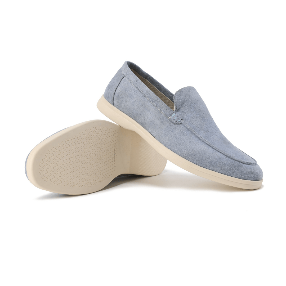 **Chaussures Old Money en Suede** Fog Blue / EU 39 / US 6 / UK 5