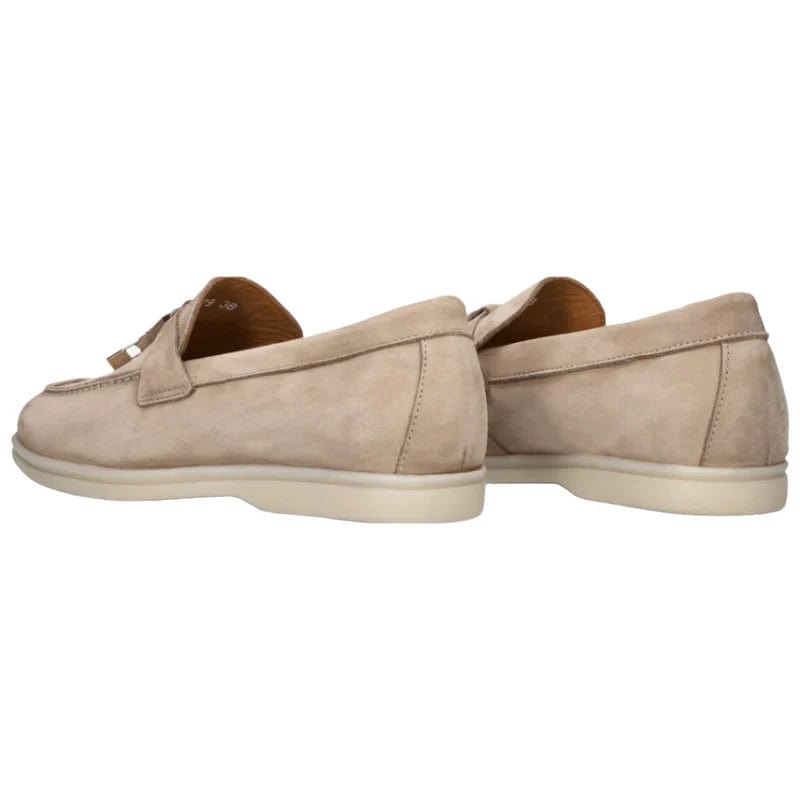 Chaussures Old Money en Suede pour Femme