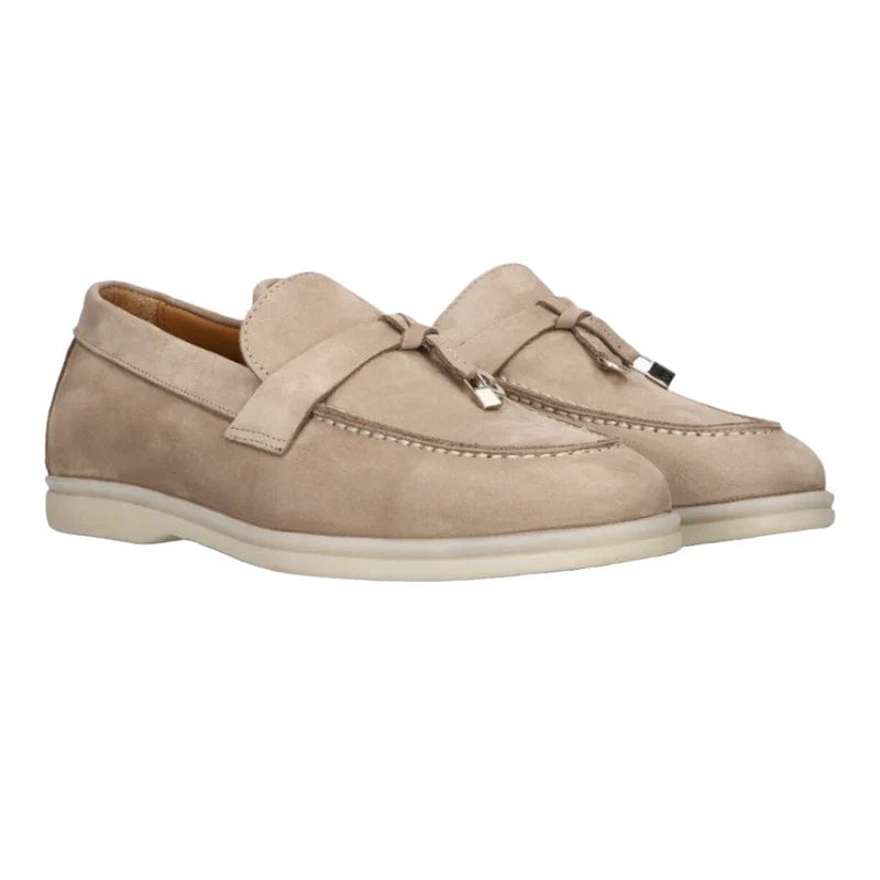 Chaussures Old Money en Suede pour Femme Beige / EU 35 / UK 2 / US 4