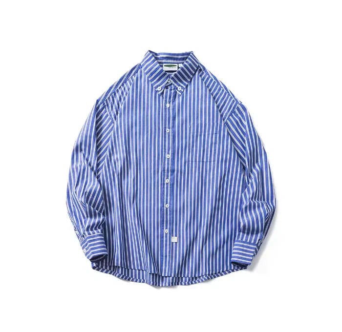 **Chemise à Rayures Old Money Cannes** Blue / S