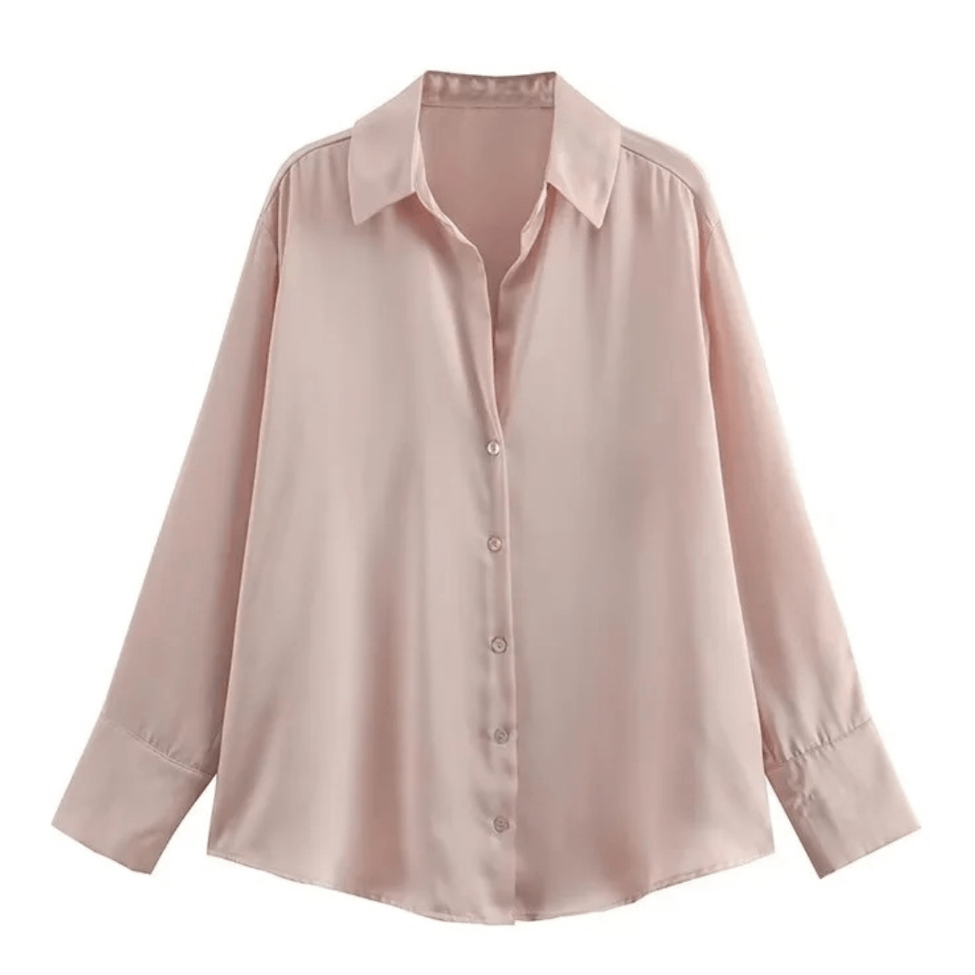 **Chemise Chic Classique Old Money** Spring Pink / XS