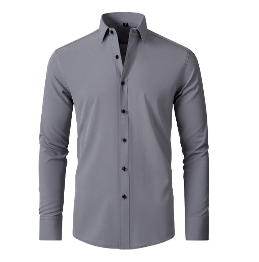 **Chemise Old Money Parkview à Manches Longues** Gray / S