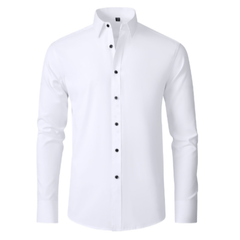 **Chemise Old Money Parkview à Manches Longues** White / S