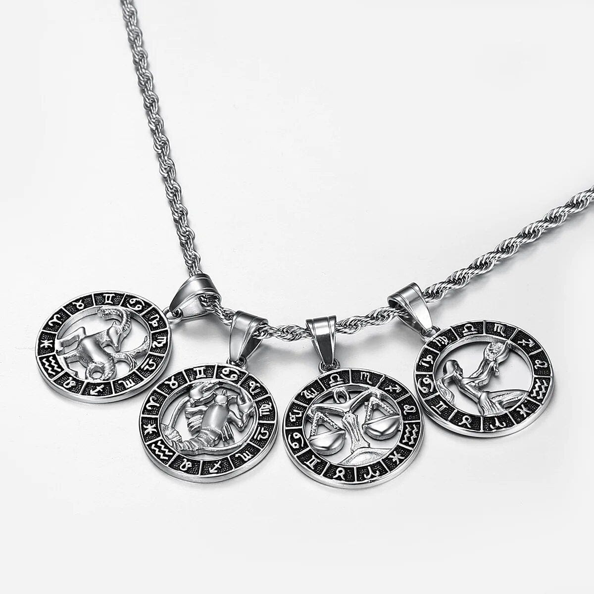 Collier de Signe du Zodiaque Argent - Old Money 0