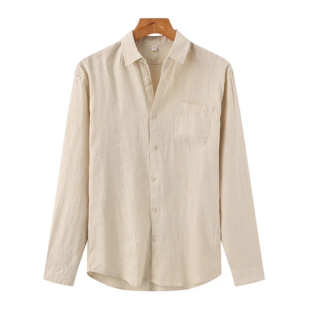 **Old Money Cape Town - Chemise en Linen** Beige / S