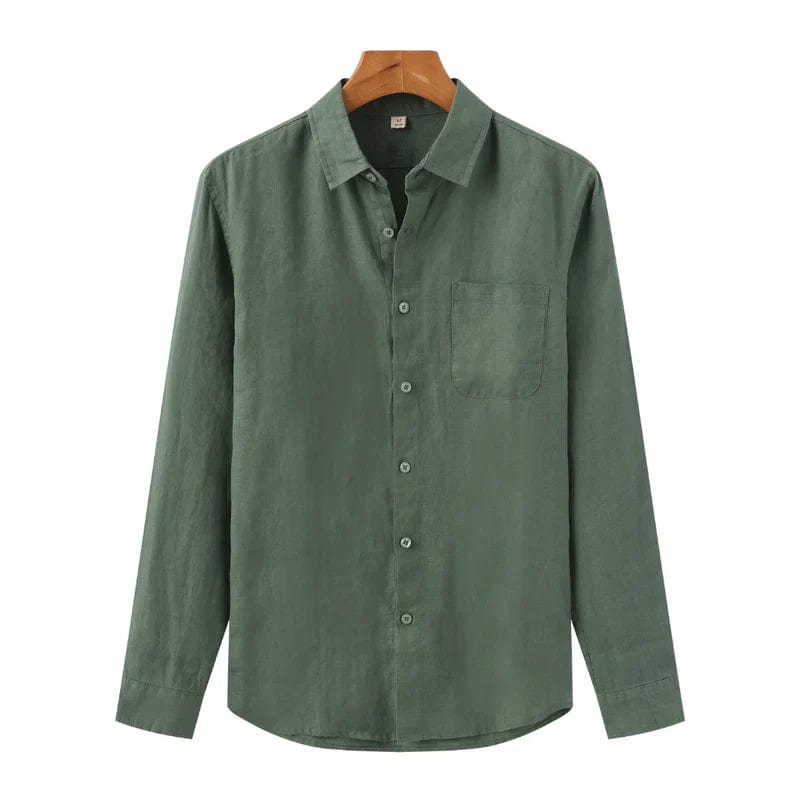 **Old Money Cape Town - Chemise en Linen** Green / S