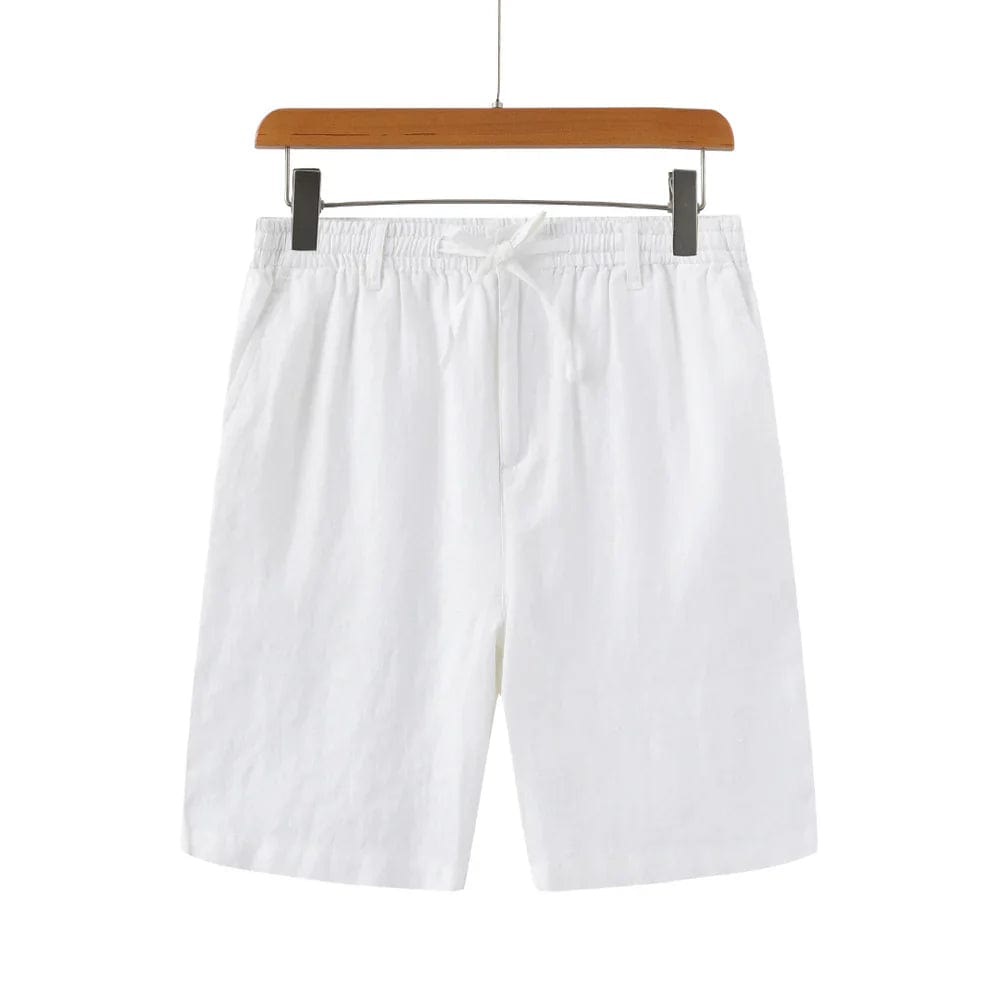 **Old Money Casablanca - Shorts Linen** White / S