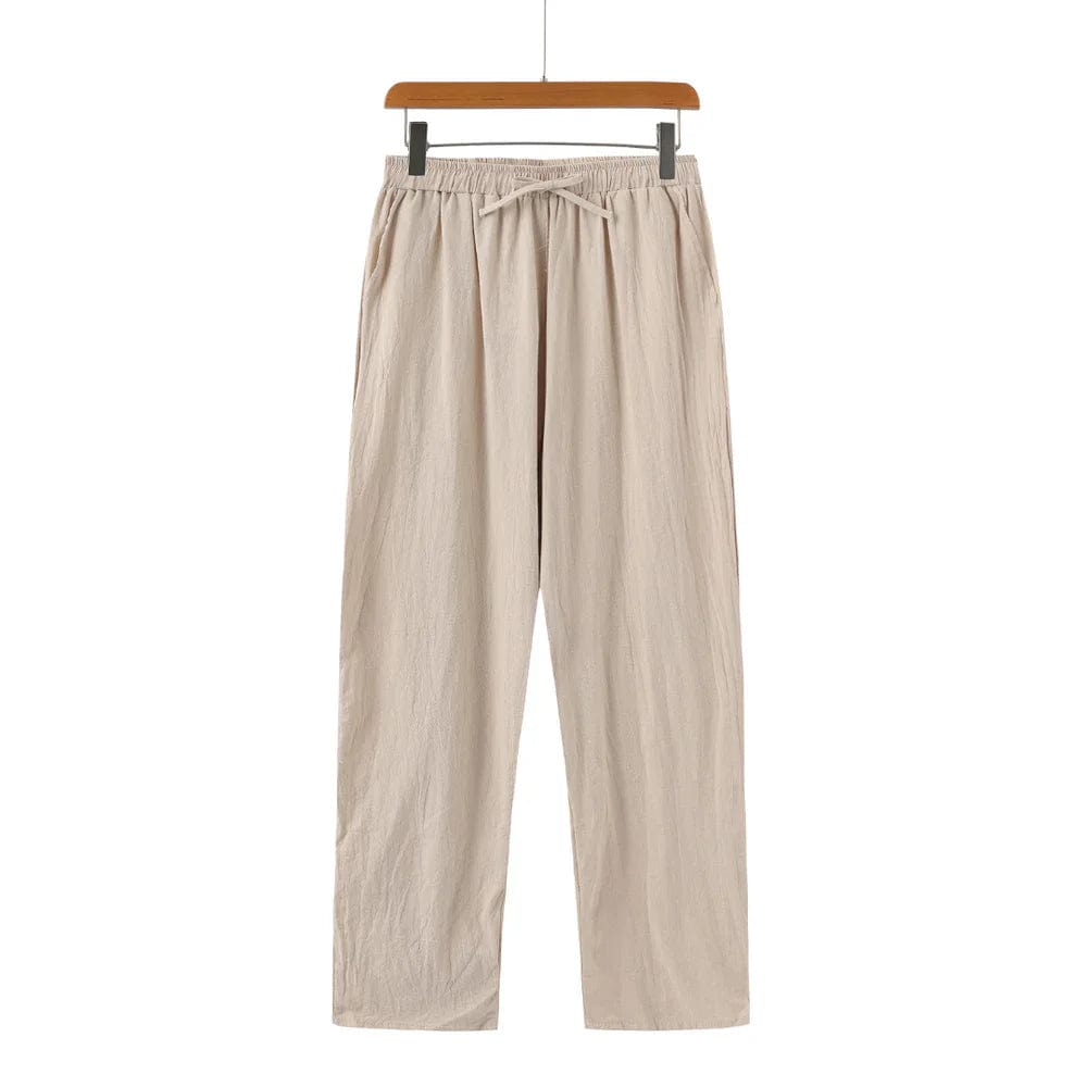 **Old Money Zanzibar - Pantalon en Linen** Beige / S